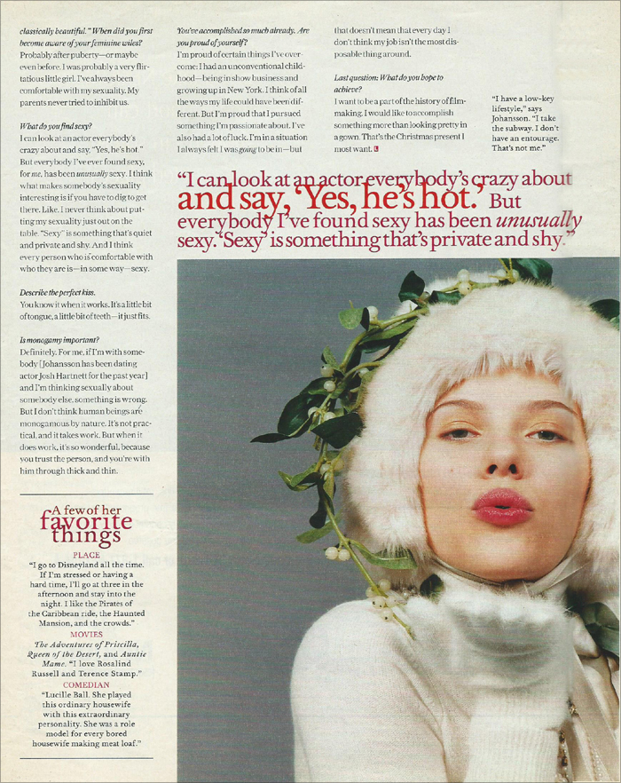 Scarlett Johansson - Life Magazine