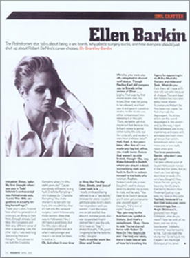 Ellen Barkin - Idol Chatter