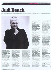 Judi Dench