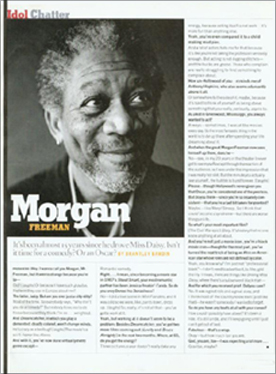Morgan Freeman - Idol Chatter
