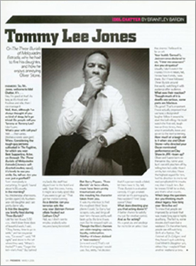 Tommy Lee Jones - Idol Chatter